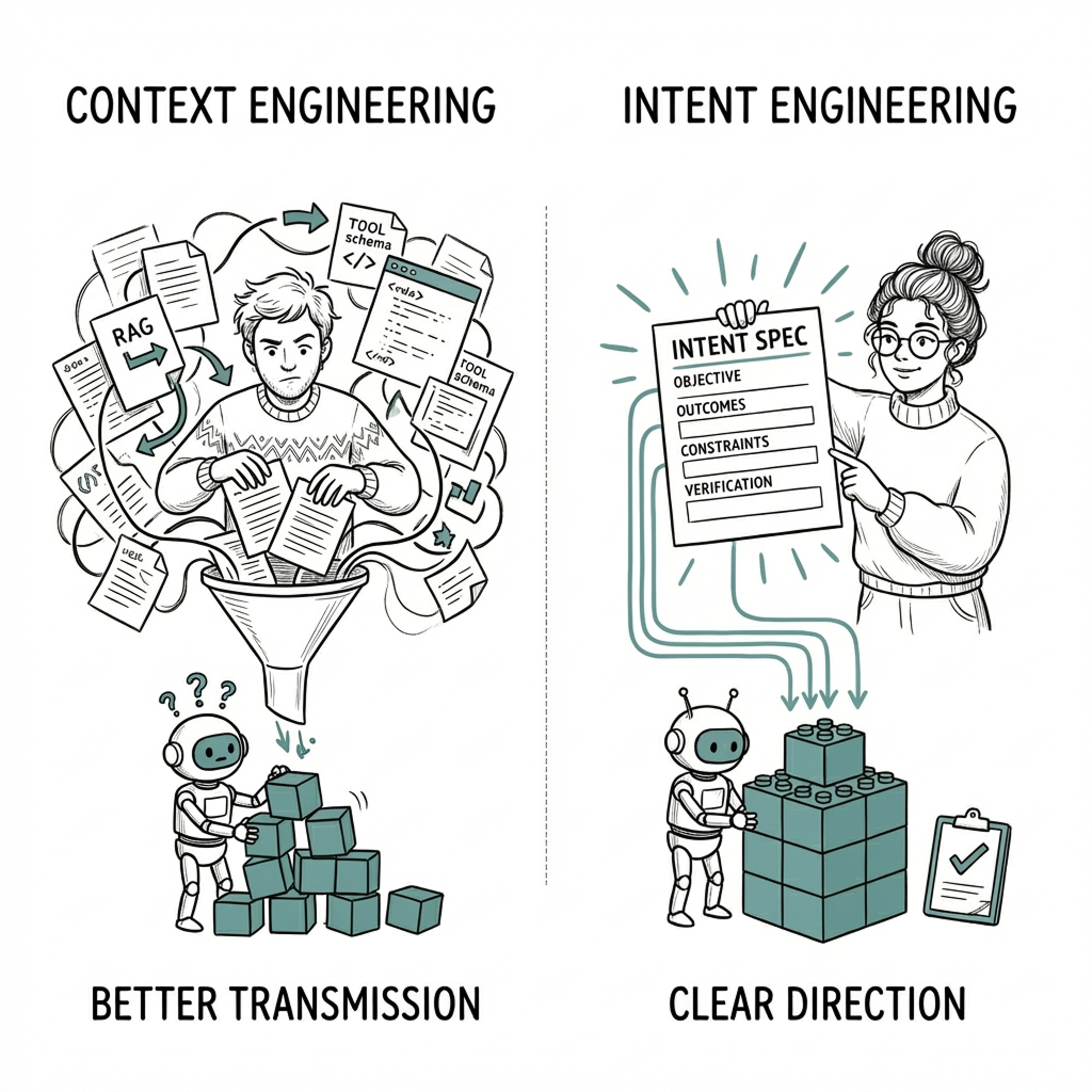 The Next Product Discipline Isn't Context Engineering. It's Intent Engineering.